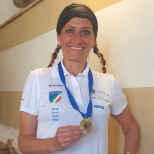 Velletri | Emanuela Moauro sul podio ad Avezzano alla Corsa Nazionale della Polizia Locale.