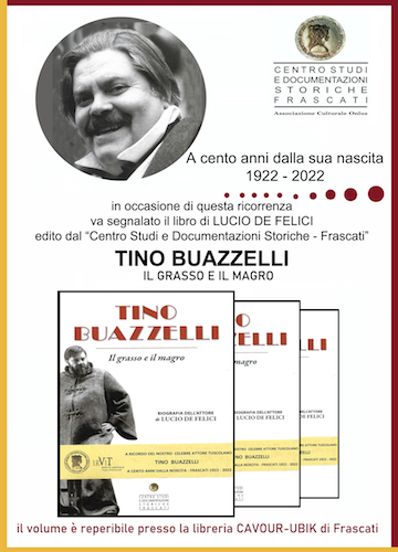 Buazzelli 100 anni libro frascati ilmamilio