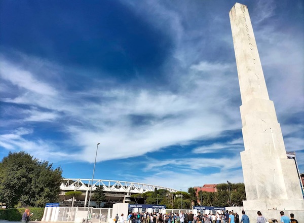 obelisco mussolini oggi ilmamilio