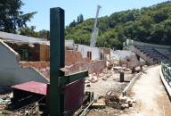 Marino | Stadio Domenico Fiore-Italia '90: lavori di messa in sicurezza proseguono