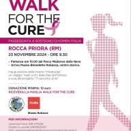 Rocca Priora | Arriva 'Walk for the cure' il 23 novembre