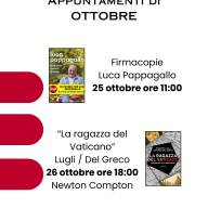 Un fine settimana tra cucina e crimini nella libreria Ubik Cavour a Frascati