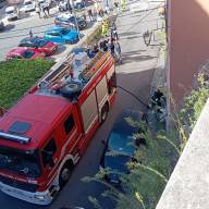 VIDEO FOTO - Genzano | Incendio in un appartamento del centro storico: minuti di paura