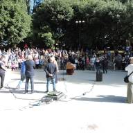 FOTO/VIDEO - Genzano | Grande folla all'anfiteatro comunale per l'ultimo saluto a Vittorio Mignucci