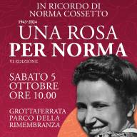 Grottaferrata | Il 5 Ottobre presso il Parco della Rimembranza il ricordo di Norma Cossetto