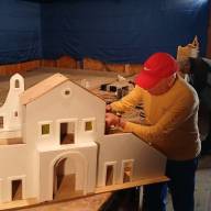 Cecchina, sono partiti i preparativi per il presepe artistico